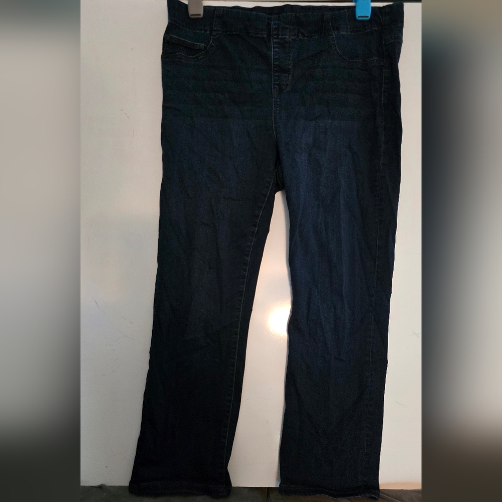 Liverpool Classic Blue Straight Leg Denim Jeans